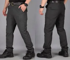 ワークパンツ カーゴパンツ メンズ ボトムス  作業ズボン 多機能 長ズボン 撥水加工 無地 通勤 ファッションhuangsen01