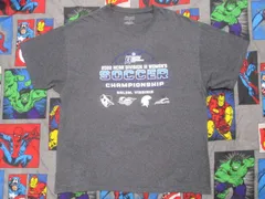 Champion NCAA DIV3 女子サッカー プリントTシャツ XL アメリカ古着 チャンピオン