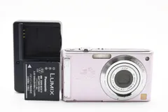 【極上美品】Panasonic LUMIX DMC-FS3 シルバー コンデジ スリムモデル バッテリー・充電器付 B424