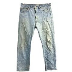Levi's 501 デニムパンツ W33 リーバイス ボタンフライ ライトブルー コットン USA製 古着卸 アメリカ仕入 2412-130