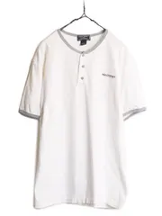 【お得なクーポン配布中!】 00s ポロスポーツ ラルフローレン ヘンリーネック リンガー Tシャツ メンズ L 00年代 オールド POLO SPORT ポロ 半袖Tシャツ ワンポイント