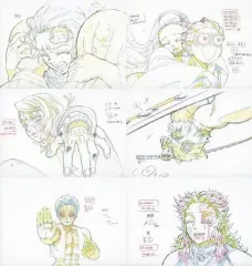 【中古】原画イラストボード TVアニメ 鬼滅の刃 無限列車編 2 ufotable購入特典 本編複製原画6枚セット