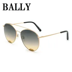 バリー BALLY BY0016-D 28B 60 サングラス アジアンフィット UVカット 紫外線カット ノーズパッド 鼻あて レディース グレーオレンジ ローズゴールドのサムネイル