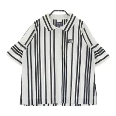 サイズ：0 PEARLY GATES パーリーゲイツ  半袖ポロシャツ ストライプ柄 ホワイト系 [240101472797] ゴルフウェア レディース ストスト