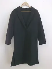 ◇ UNIQLO ユニクロ 長袖 チェスター コート サイズM ブラック レディース P  【中古】 【1211100019321】