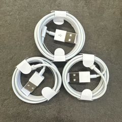 3本 純正品質IPhone充電器ライトニングケーブル 1m 新品