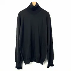 アルマーニ コレツィオーニ ARMANI COLLEZIONI タートルネック ニット 長袖 メリノウール100% チャコールグレー 48 L相当のサムネイル