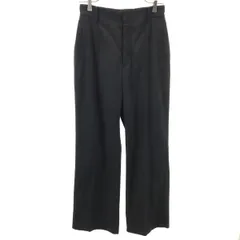 UNITED TOKYO ユナイテッドトーキョー 日本製 センタープレス パンツ 2 ブラック レディース 古着