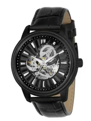INVICTA インビクタ メンズ 腕時計 22580 Vintage 自動巻き レザーバンド ブラック