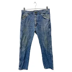 Wrangler デニムパンツ W36 ラングラー ビッグサイズ メキシコ製 コットン ブルー系 古着卸 アメリカ仕入 2411-264