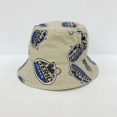 HYSTERIC GLAMOUR ヒステリックグラマー OVAL WOMAN柄 バケットハット ボウシ 帽子 02221QH01 メンズ Lサイズ ベージュ 服飾 DF16634■