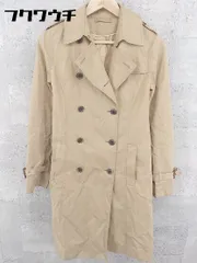 ■ green label relaxing グリーンレーベル UNITED ARROWS 長袖 トレンチ コート サイズ40 ベージュ レディース 【中古】 【1002800760817】のサムネイル