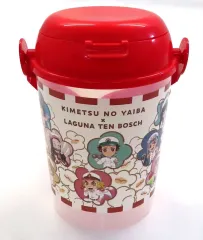 【中古】食器 集合 ポップコーンバケツ(バケツのみ) 「鬼滅の刃 立体絵巻 in ラグーナテンボス」