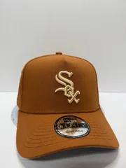 Newera シカゴホワイトソックス 95thアニバーサリー 9forty A-FRAME スナップバックキャップ ブラウンカラー