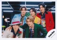 【中古】生写真(ジャニーズ) Snow Man/集合(5人)/横型・膝上/シングル「Dangerholic」MV＆ジャケ写オフショット/公式生写真