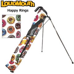 ラウドマウス セルフスタンドキャリーバッグ Happy Rings ハッピーリング LM-CC0006 763986(365) 新品【Loudmouth正規販売店】