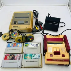 【❗️✨希少✨❗️】任天堂レトロゲームセット FC＆SFC＋人気ソフト4本