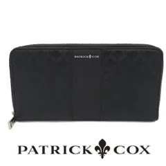 【国内正規品・新品】パトリックコックス PATRICK COX 長財布 ニューキングス ラウンドファスナー レザー pc002