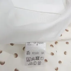 ◇ Θ PROPORTION BODY DRESSING ドット柄 ロング フレアー スカート サイズM ホワイト レディース E  【1503060047286】