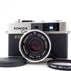 美品 KONICA C35 FD HEXANON 38mm f1.8 レンジファインダー