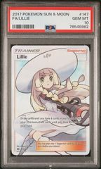 帽子リーリエ SR 英語版 psa9 - メルカリ
