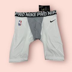 NIKE PROインナーハーフパンツスパッツナイキ選手支給品白色