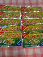 味付けザーサイストッリブ（三峡牌老板榨菜丝）10点セット