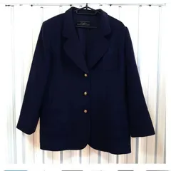 【美品☆Leilian】レリアン　カシミヤ100%　レディースジャケット　size11
