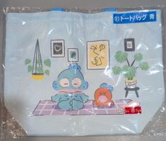 サンリオ ハンギョドン当りくじ 2023年8月 11.トートバッグ 青のサムネイル
