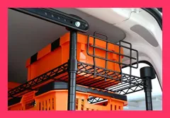 【アイリスオーヤマ　工具・DIY・資材　工具収納】　職人の車載ラック落下防止ワイ SR-RBG25●色：ブラック ●職人の車載ラック専用の落下防止ワイヤ おすすめ おしゃれ　★売れ筋★　人気 6969897