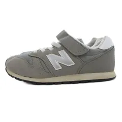 ニューバランス NEW BALANCE スニーカー シューズ ベルクロ 22cm グレー YV373KG2 /UO