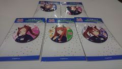 ウマ娘 ファミマコラボ 缶バッジ