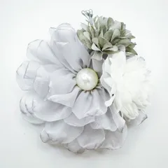 コサージュ 卒園式　卒業式　入園式入学式 結婚式 発表会 ＊フォーマルコサージュ＊パールブローチhh10