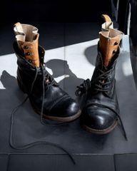 S/S08 Number Nine BIRDS-era Double Layered Lace-Up Boots - メルカリ