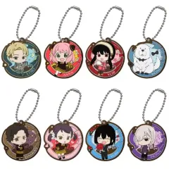 【中古】キーホルダー 全8種セット 「SPY×FAMILY カプセルラバーマスコットぷらす!」