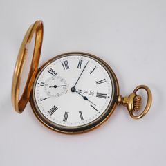 希少 Waltham 金無垢懐中時計 100年以上前の時計 総重量約55g - メルカリ