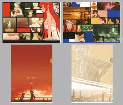 [중고] 클리어 파일 D A4 클리어 파일 (4 장 세트) [이치 반 쿠지 프리미엄 상처 이야기 열혈편] F 상