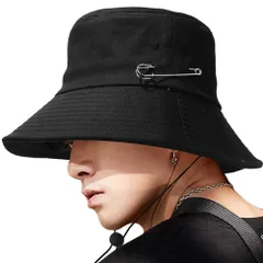 バケットハット 大きいサイズ バケハ 深め ツバ広小顔効果 帽子 韓国系