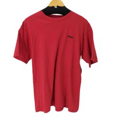 プレッシャー PRESSURE ロゴ刺繍 S/S Tシャツ メンズ JPN：M 