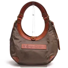 mikko✨フェリージ 9333 ナイロン×レザー サークルバッグ mikko様専用✨フェリージ 9333 ナイロン×レザー サークルバッグ