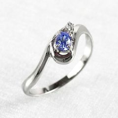 Pt900 タンザナイト0.66ct ダイヤモンド リング 12.5号 3.1g - メルカリ