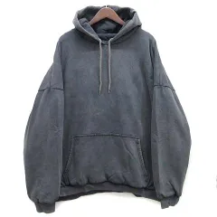 イージーギャップ YEEZY GAP プルオーバー オーバーサイズ スウェット パーカー Pullover Oversize Hoodie Poetic Black XL 611814 ☆AA★