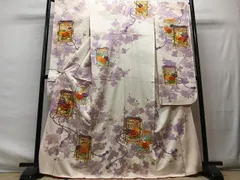 平和屋着物■豪華振袖　駒刺繍　貝桶花文　金彩　やまと誂製　正絹　逸品　CAAT3263xe