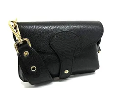 良品◎ペレッテリアベネタ ショルダーバッグ　トート　2way レザー　黒　A4可 良品◎ペレッテリアベネタ ショルダーバッグ トート 2way レザー