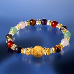 【送料無料】【新品】パワーストーン 天然石 お守り 御守り ブレスレット / アメジスト ローズクォーツ アベンチュリン 魔除け 厄除け レディース 女性 ギフト プレゼント 