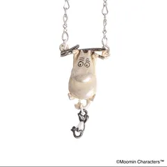 ☆新品同様☆Ihanat Muumit! ニョロニョロ ネックレス K10