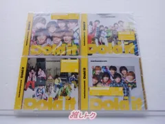 なにわ男子 CD 4点セット  Doki it 初回限定盤1(CD+DVD)/2(CD+DVD)/通常盤/ 完全生産限定盤(CD+DVD) 未開封