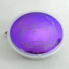 【中古】バッジ・ピンズ(キャラクター) 一松(口閉じ/パープル) 「おそ松さん トレーディングバッジライト」 AnimeJapan 2016グッズ