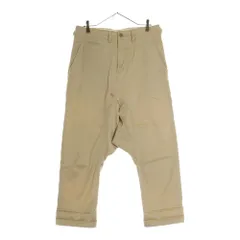 コムデギャルソン　GANRYU ガンリュウ サルエルパンツ　日本製　ブラウン COMME des GARCONS コムデギャルソン EP-P002 GANRYU ガンリュウ