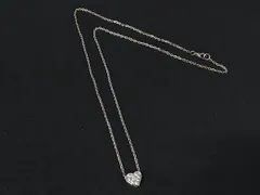 Folli Follie フォリフォリ SV925 ハート ラインストーン ネックレス ペンダント アクセサリー レディース シルバー系 DJ7492